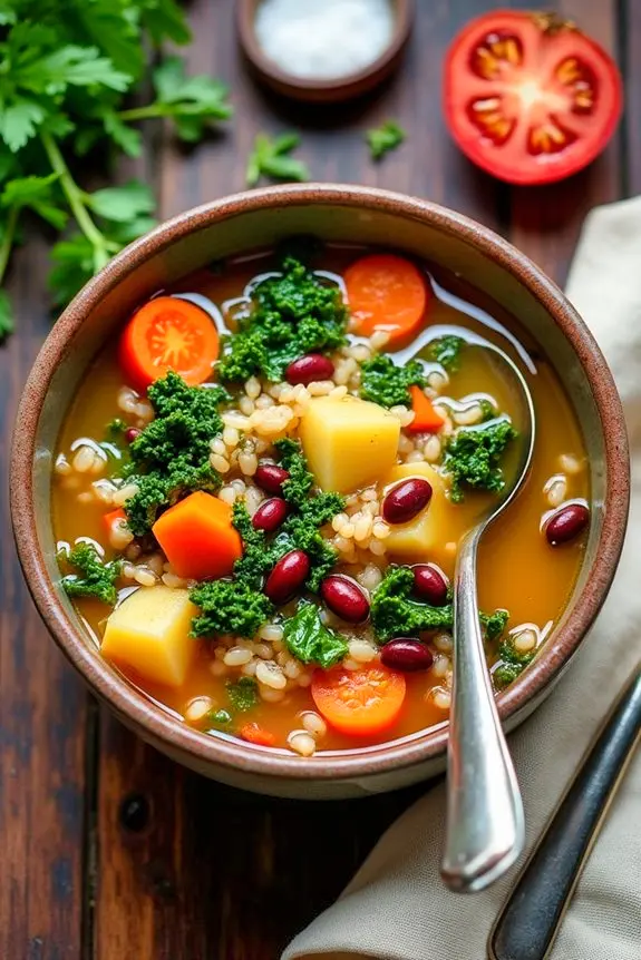 Hearty Garden Vegetable Soup Recipe From Scratch | Spoonora