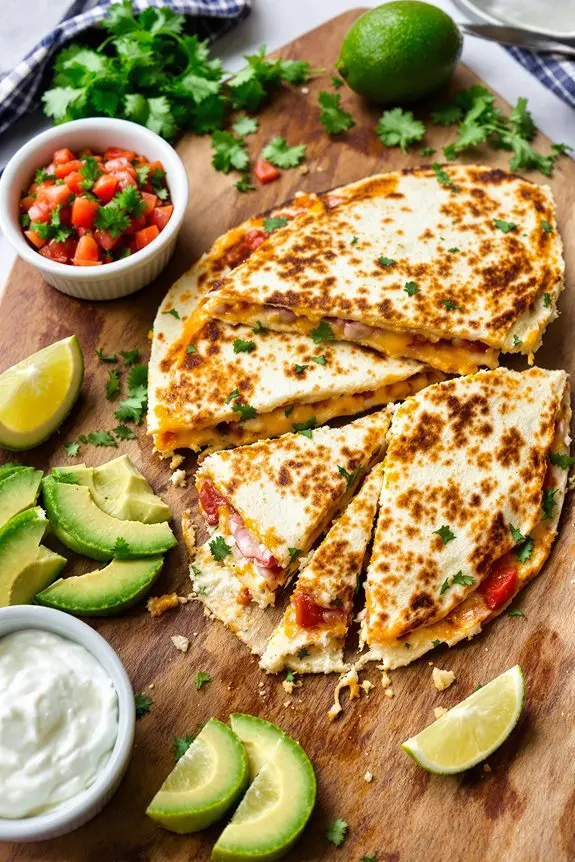 Quick & Zesty Salsa Quesadilla Recipe | Spoonora